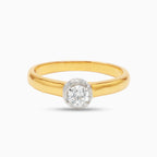 Solitaire Bezel Ring