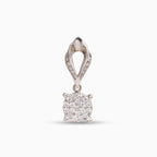 နှစ်ထပ်ခြယ်လေးထောင့်စိန် | One Pendant