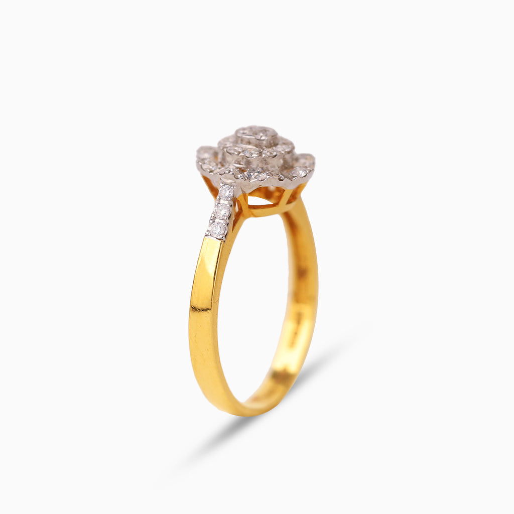 အလယ်ခြယ်နံဘေးပါ | Oriental Princess Ring (Full Diamond)