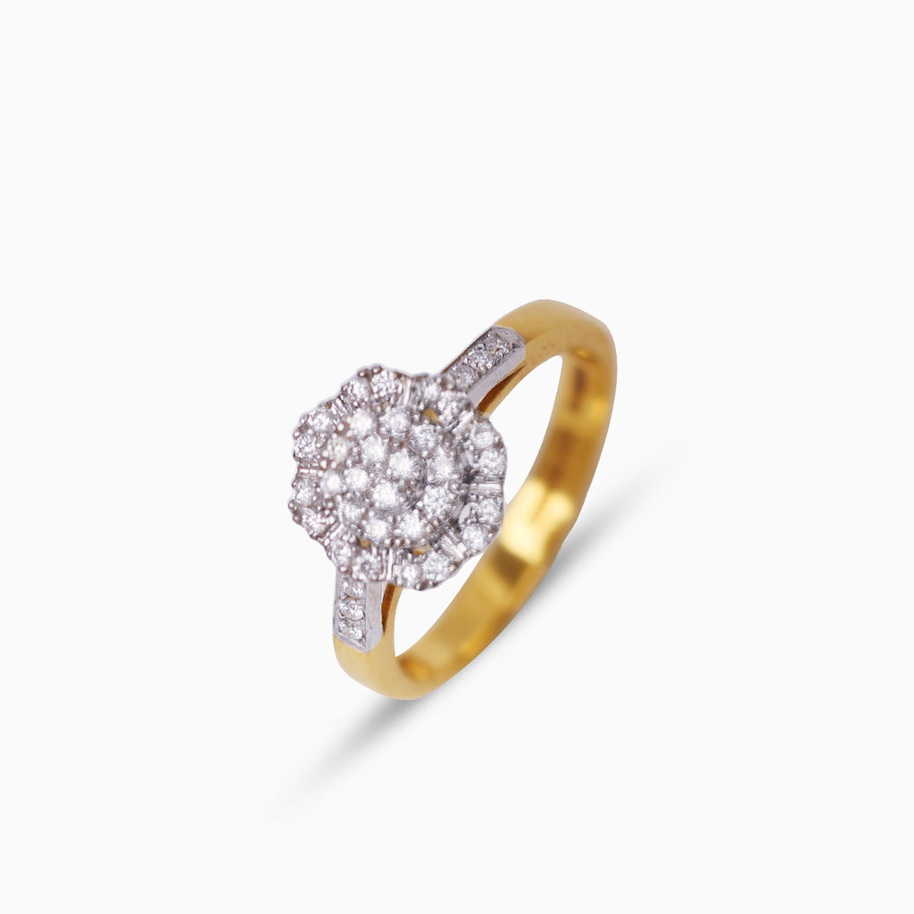 ယပ်တောင် စိန်အပြည့် | Oriental Princess Ring (Full Diamond)